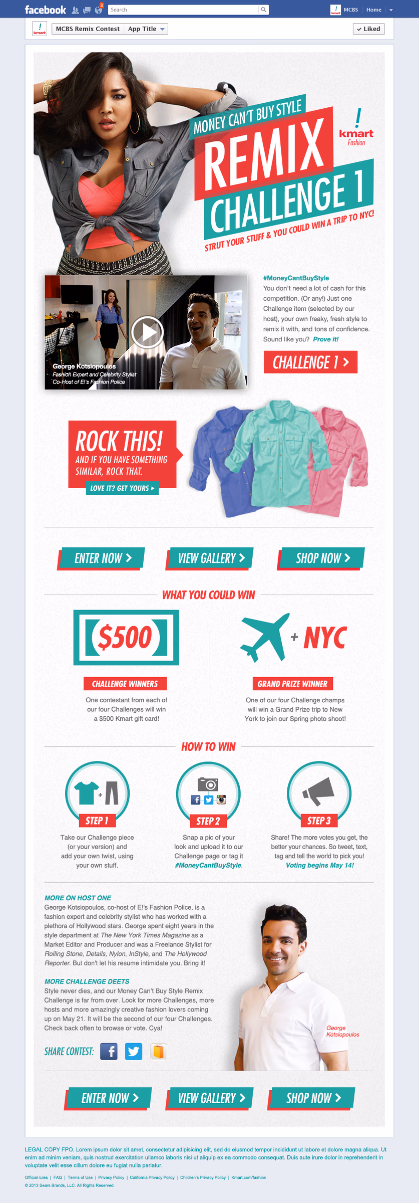 Money Can't Buy Style — Facebook remix contest