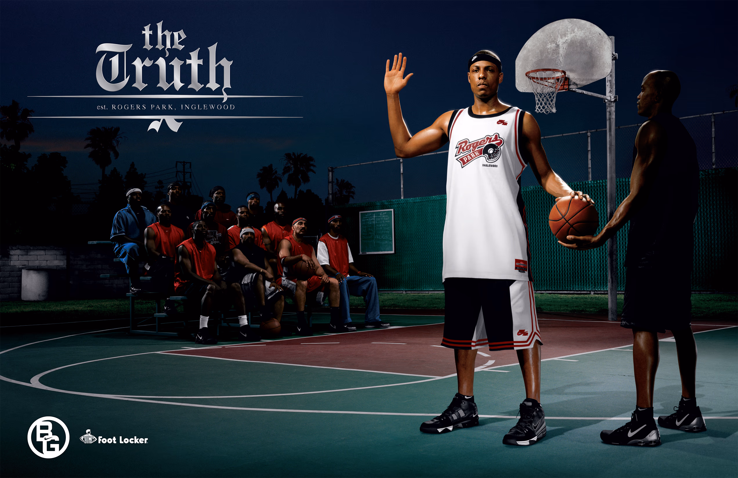 Nike Hoops out-of-home poster — Paul Pierce