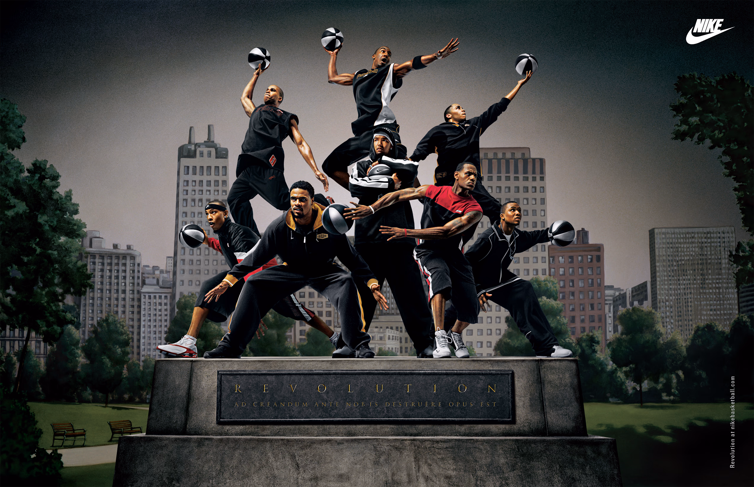 Nike Hoops out-of-home poster — Revolution