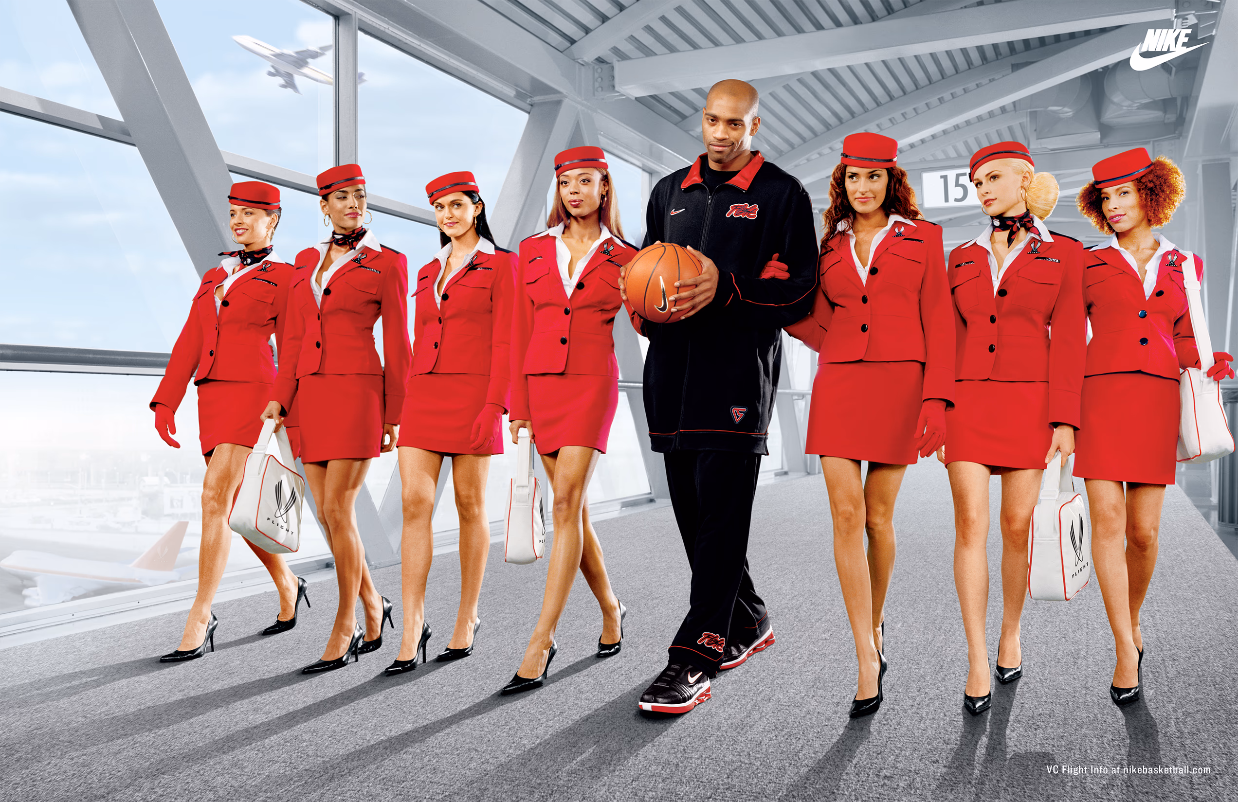 Nike Hoops out-of-home poster — Vince Carter