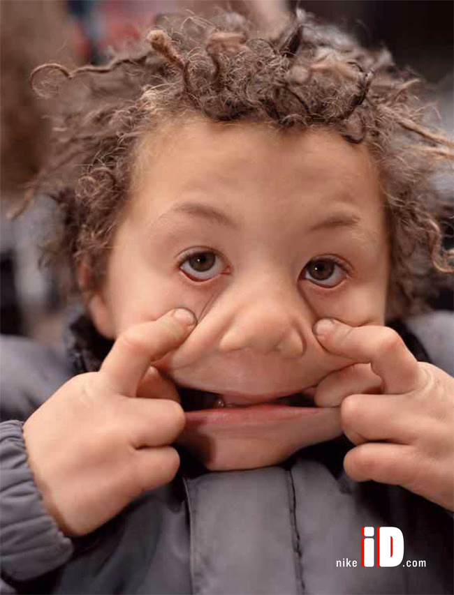 Nike ID campaign — kid