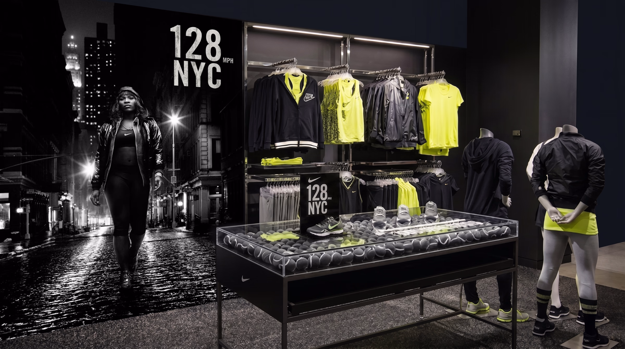 128 / NYC — retail display