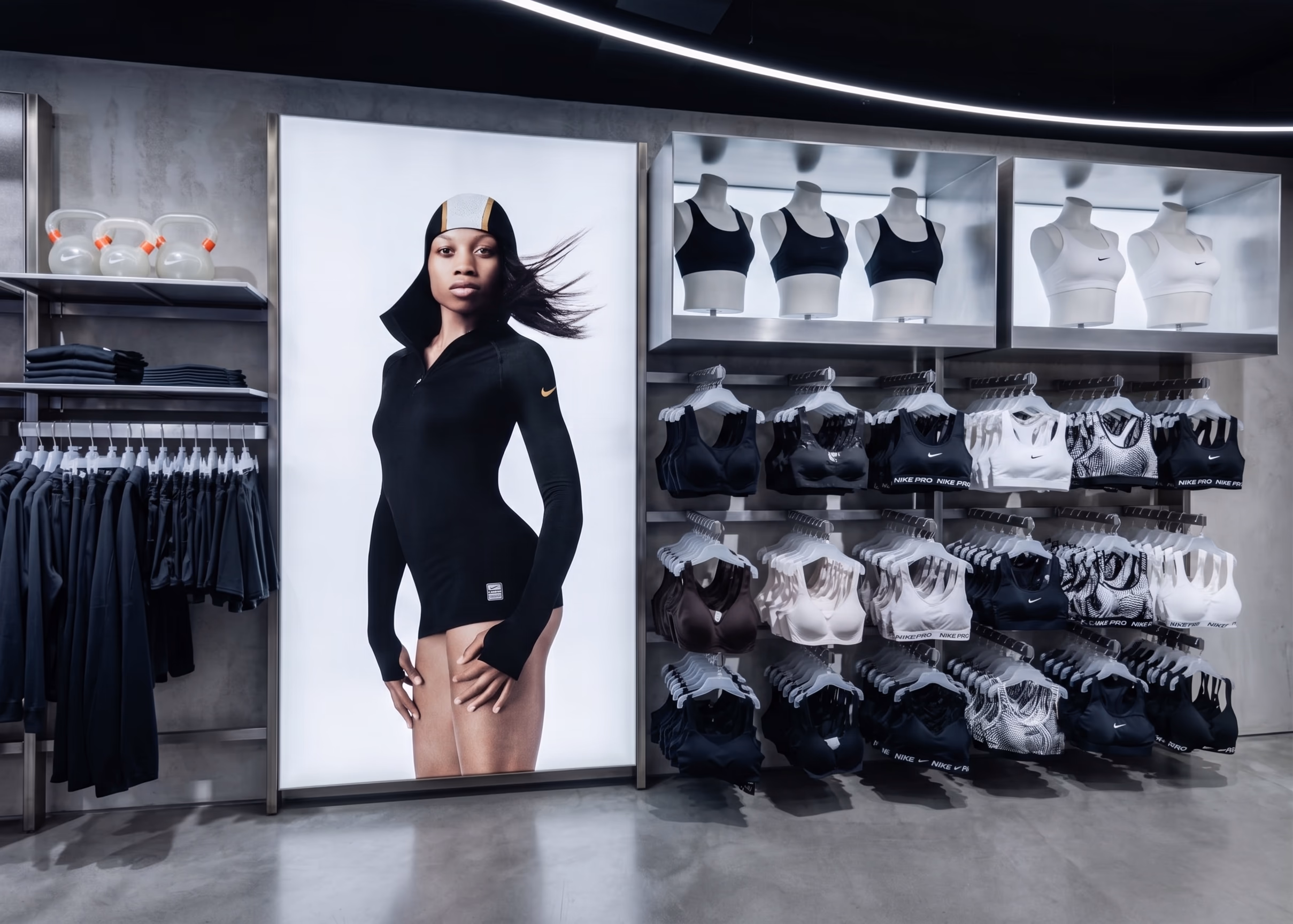 Nike Pro — retail mock